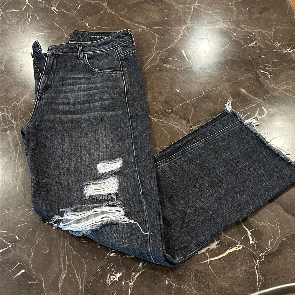 Marissa Webb Black Denim Pants